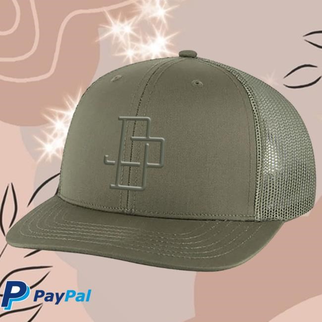 Jordan Davis JD Lock Up Logo Hat Jordan Davis JD Lock Up Logo Hat Olive Green