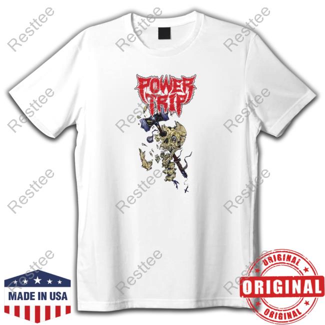 Official Power Trip "Hammer Skull" Hooded Sweatshirt
