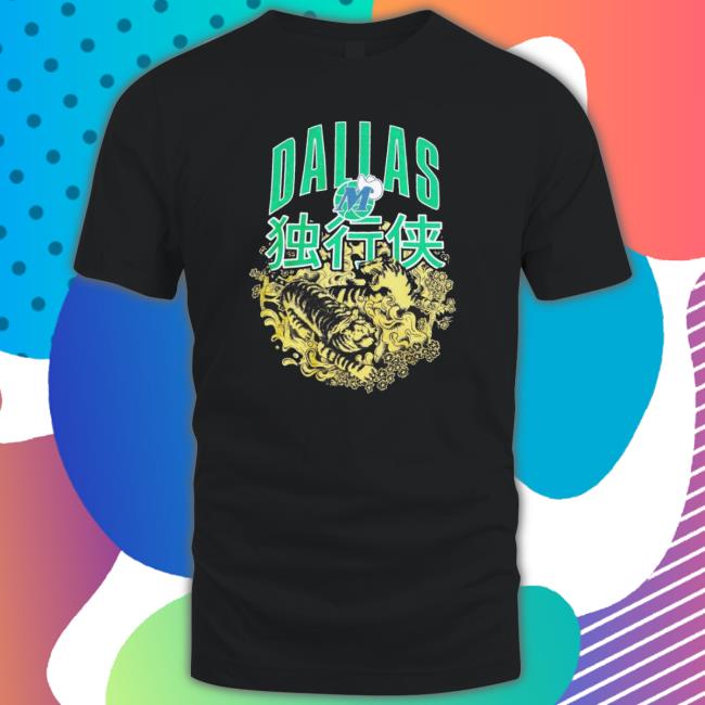 Dallas Mavericks Mitchell And Ness Chinese New Year Tiger Sweaters