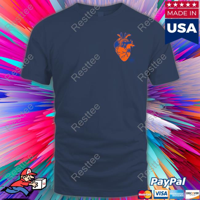 Official 1986D Merch Blue & Orange Heart Shirts
