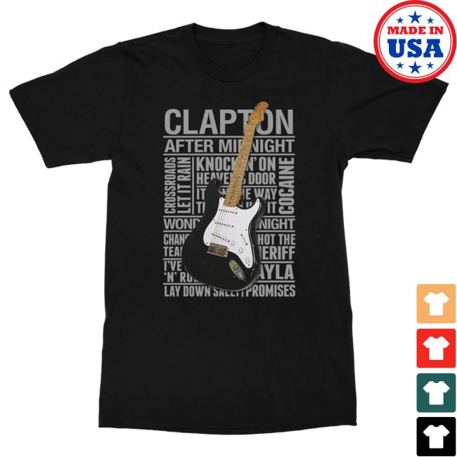 Eric Clapton After Midnight Tee