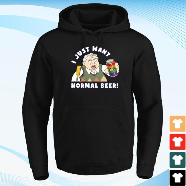 New Norm Normal Beer Long Sleeve Hoodie The New Norm