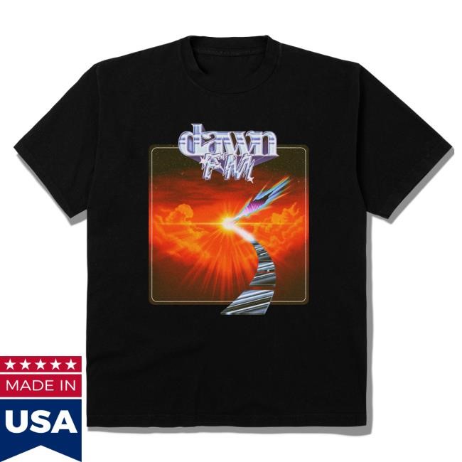Dawn Fm Cover Short Sleeve Tee - The Weeknd Official Merch