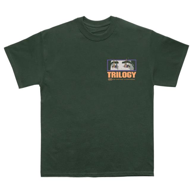 Official Silent Planet Merch Silent Planet Green Trilogy Tshirt