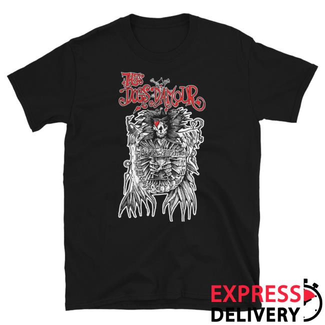 Official Tyla Store Tyla’S Dogs D’Amour – Tempus Fugit – New Shirt (black)
