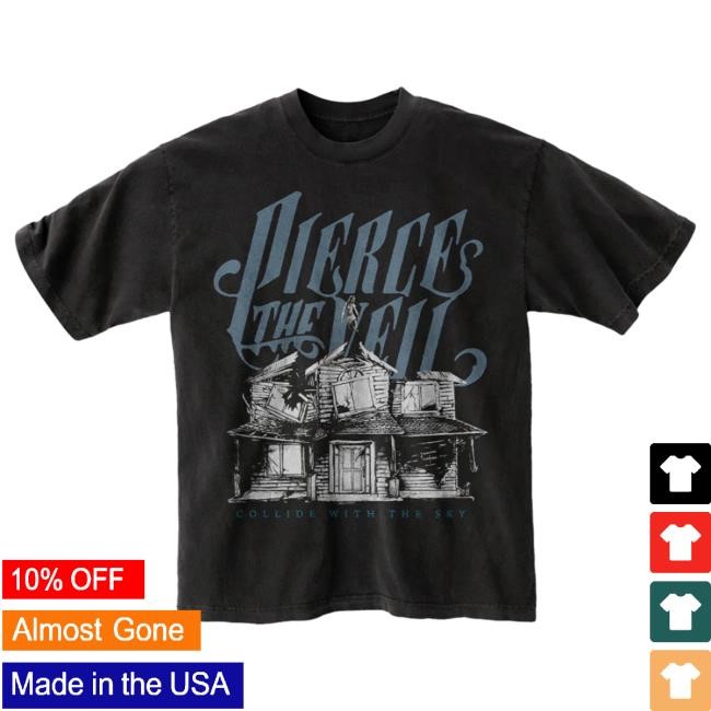 Official Pierce The Veil Merch Store Shop Collide With The Sky Popover Shirt PTV Merch