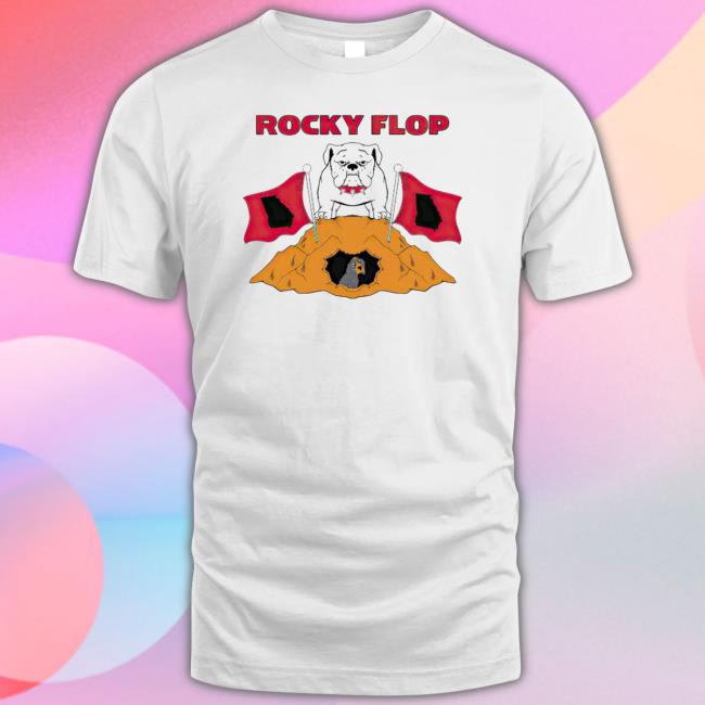Georgia Bulldogs Defeat Tennessee Volunteers Rocky Flop tee shirt Georgia Bulldogs Defeat Tennessee Volunteers Rocky Flop Long Sleeve Shirt