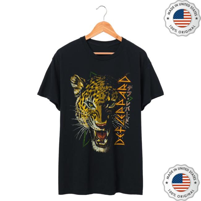 Official Junk Food Clothing Shop Junkfoodclothing Def Leppard Leopard Japanese Flea Market Shirts Junk Food Store Shop
