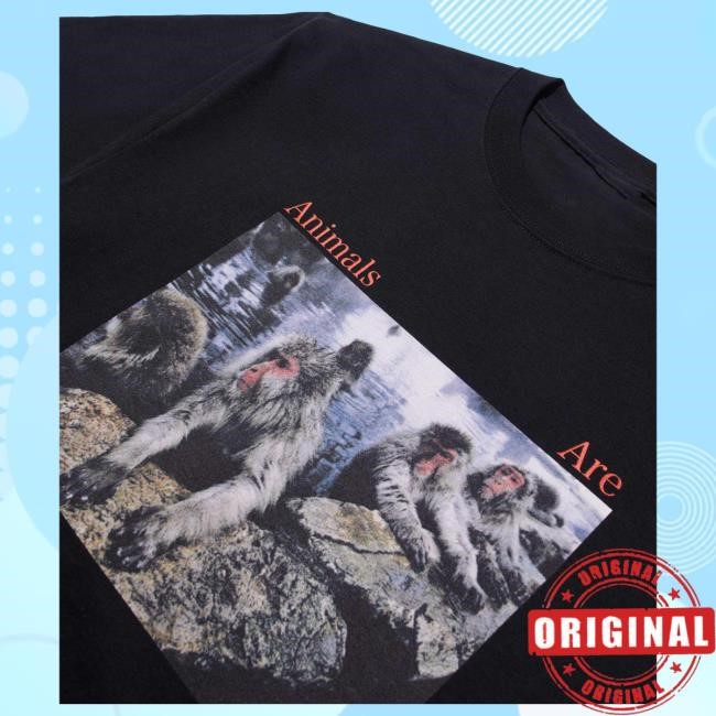 Official Noah Clothing Noah Ny Animals Are People Too Popover Shirt NoahClothing