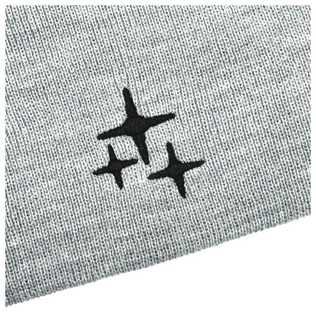 Drama Call Black 3Sta Skully Beanie Drama Call Grey 3Sta Skully Beanie