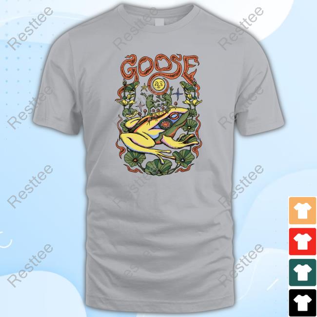Goose The Band Goose Merch Frog Ladies Shirt