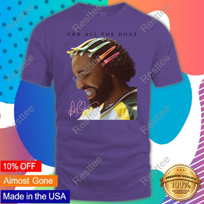 For All The Dogs Drake Iconic Aubrey Photo Hoodie High St Studios Merch Shop For All The Dogs Drake Iconic Aubrey Photo Long Sleeve Tee Miss Perfect