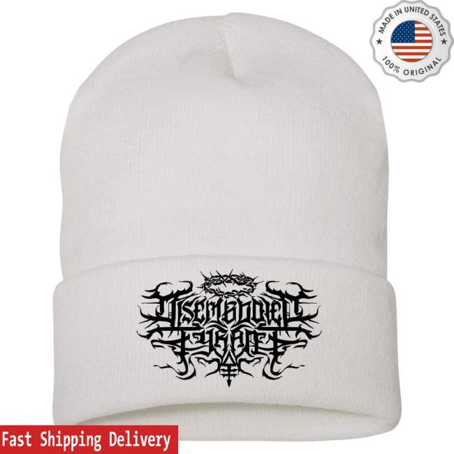 Official Rauw Alejandro Merch Store Shop Disembodied Tyrant "White Logo" Beanie