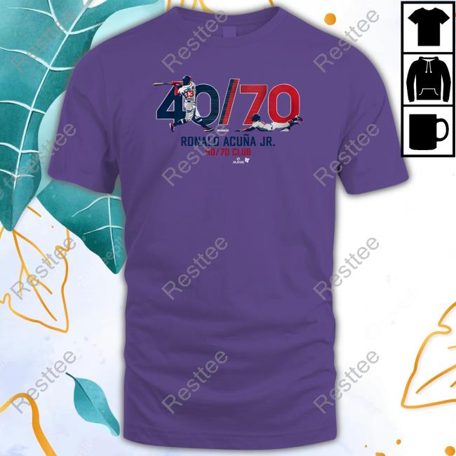 Breakingt Merch Ronald Acuña Jr 40/70 Long Sleeved T Shirt