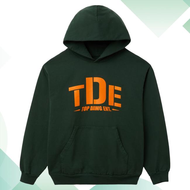 Official Clothing Top Dawg Entertainment Merch Store Original TDE Sweaters (Green)