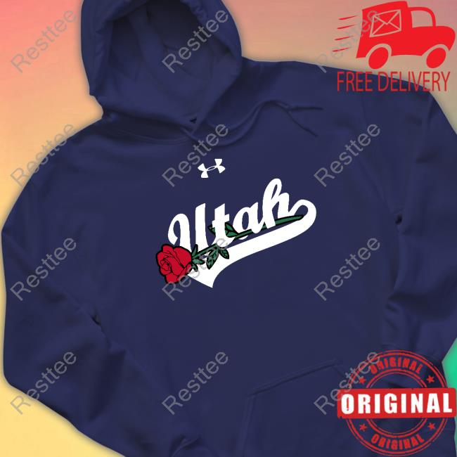 Utah Rose Hoodie Kyle Whittingham Utah Rose T-Shirt