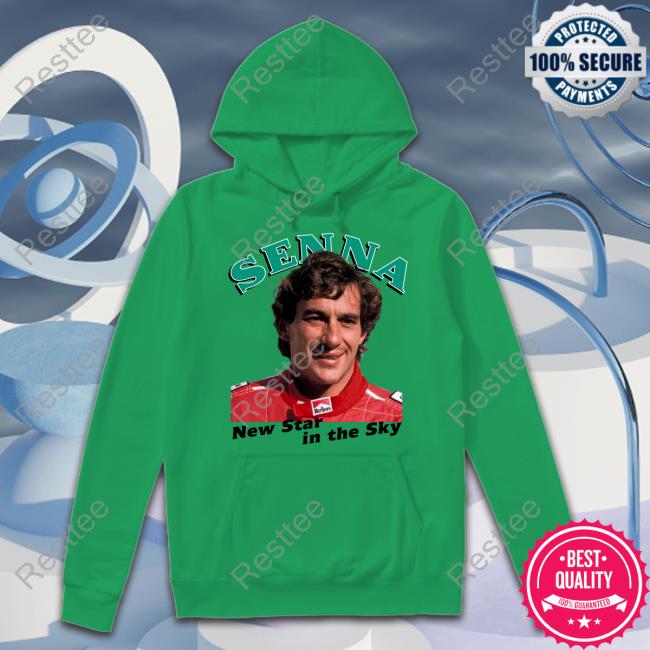 Senna New Star In The Sky T Shirts Lewis Hamilton Ayrton Senna New Star In The Sky T Shirt