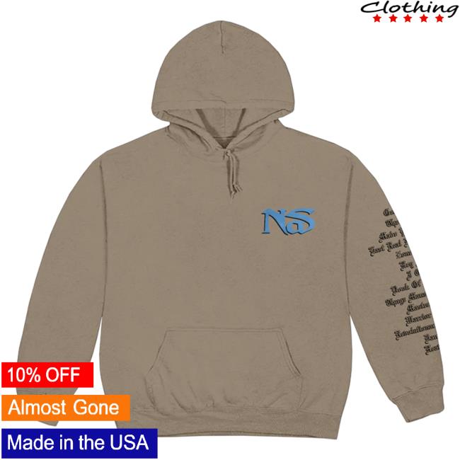 Official Nasir Jones Shop Nas Merch 20Th Anniversary Of God’s Son Crew neck Nasirjones