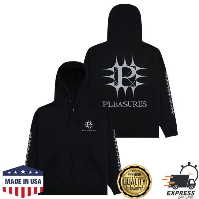 Official Complex Merch Store Shop Pleasures Spike Zip Pullover Hoodie
