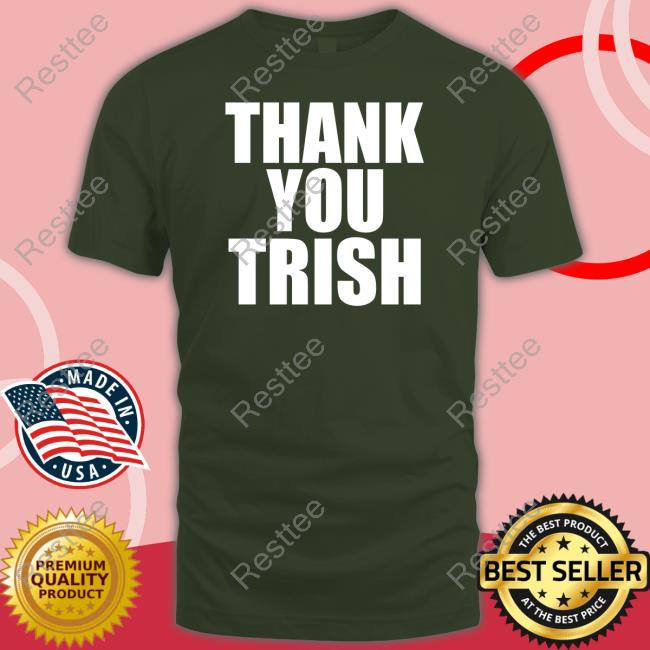 Official Trish Stratus Thank You Trish Shirt
