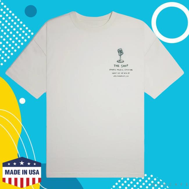 Official Maverick Carter Uninterrupted Clothing Store Shop The Shop By Hand T-Shirt Ivory Mavcarter