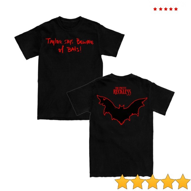 The Pretty Reckless "Beware Of Bats" New Tee