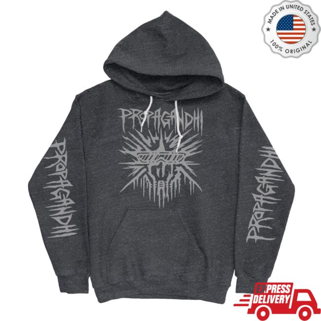 Propagandhi Merch Buster Skull Hoodie