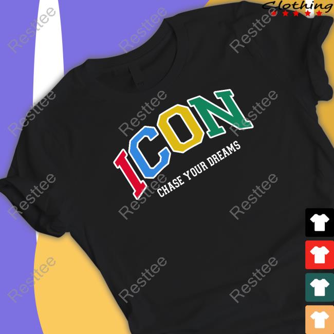 Official Rami The Icon Merch Icon Chase Your Dreams Shirts Ramitheicon