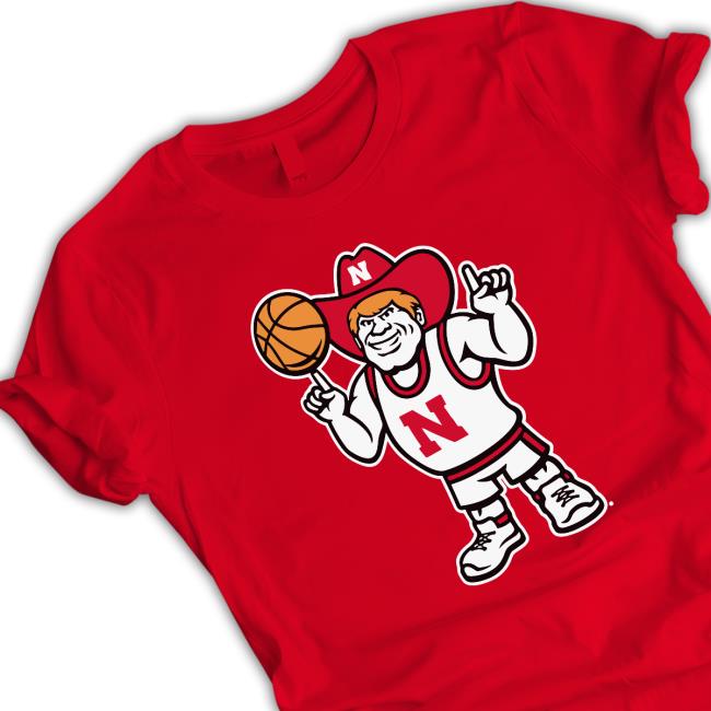 Nebraska Giant New Herbie Logo Basketball New Tee Nebraska Giant New Herbie Logo Basketball T Shirt