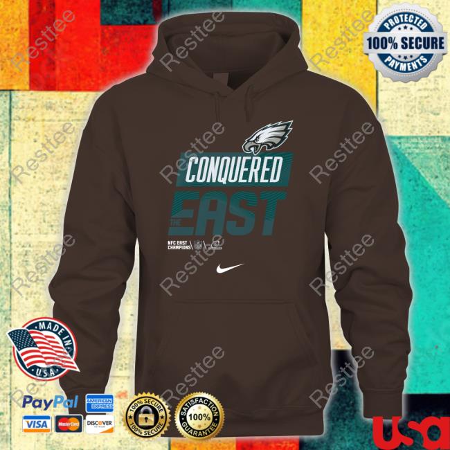 Official Philadelphia Eagles Conquered The East Shirt