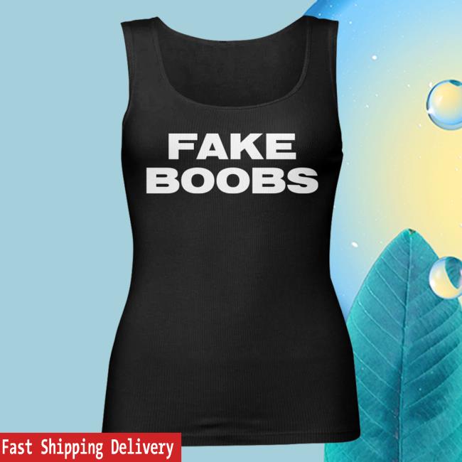 Official Lizzo Merch Store Shop Lizzo Fake Boobs Black Tank Top Shirts