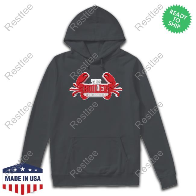 Official The Boiler Seafood & Crab Boil T Shirt