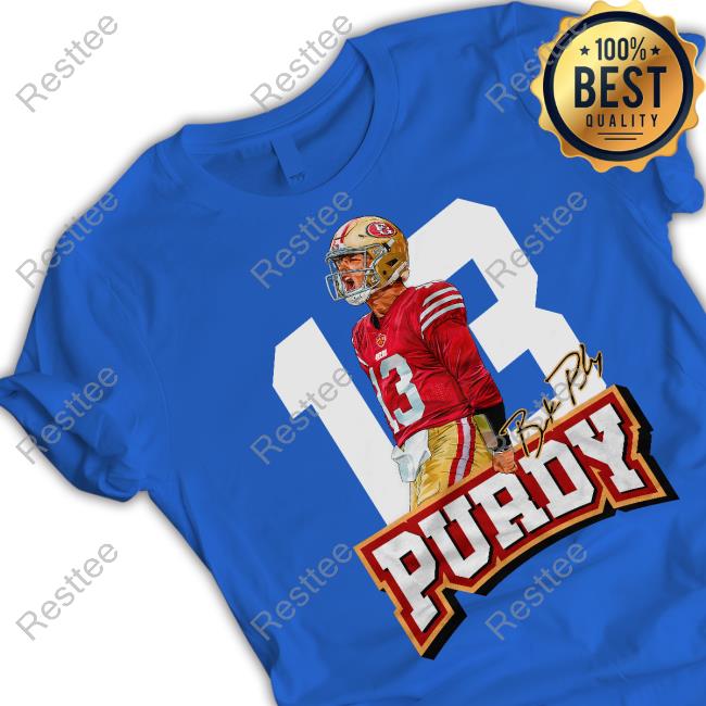 Official13 Brock Purdy Hooded Sweatshirt