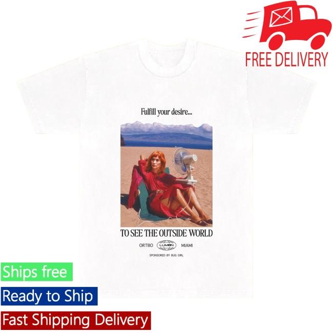 Bug Girl Helly in Miami Tee Bug Girl Merch