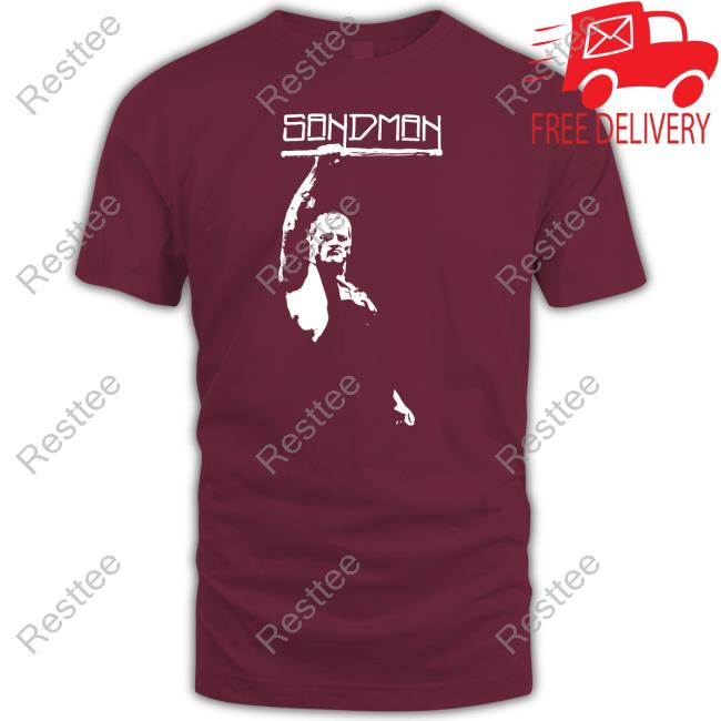 Sandman Parental Warning ECW Shirt