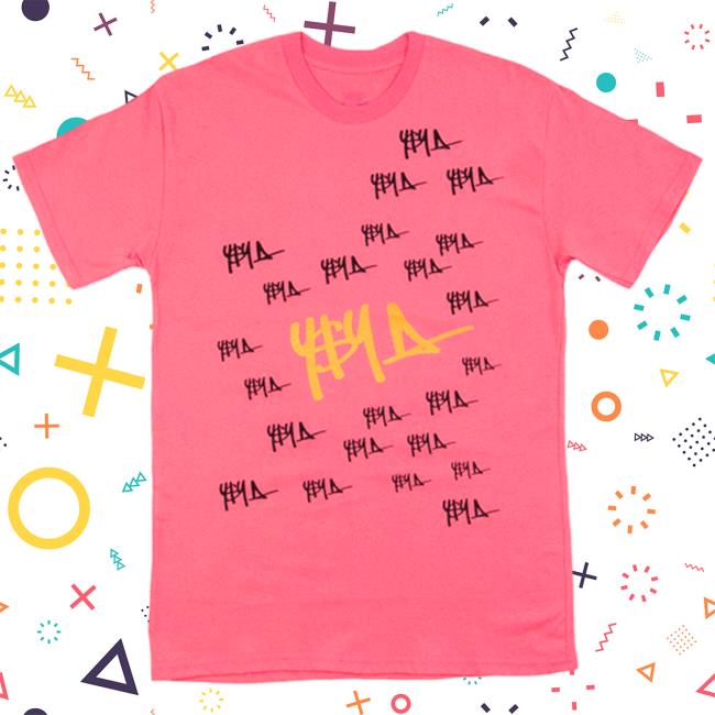 Sponsor Dios Merch Shop Ysy A Autografo Pink New T Shirt