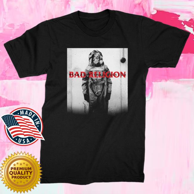 Official Kings Road Merch Store Bad Religion Hazmat T Shirt (Black) BadReligion Kings Road Shop