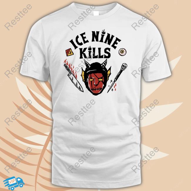 Official Ice Nine Kills Merch Hellfire Raglan Tee