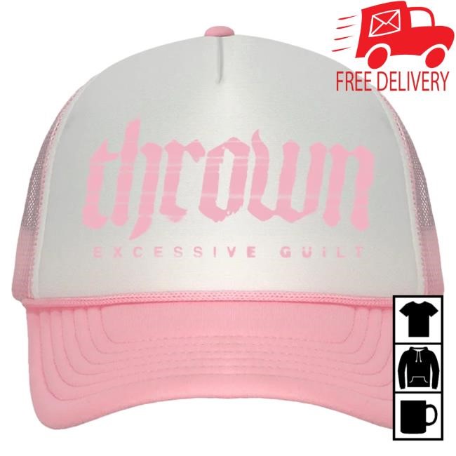 Thrown Excessive Guilt Pink Hat Extended Pain Merch Official
