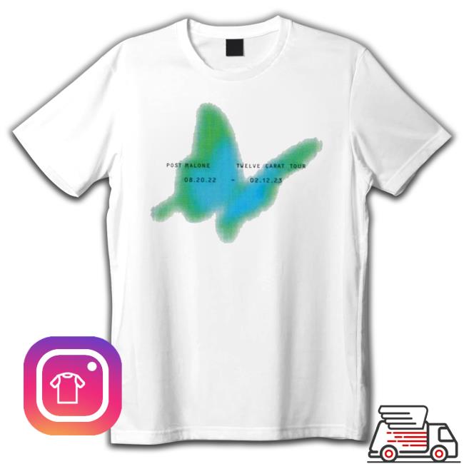 Official Post Malone Twelve Carat Tour 08 20 22 02 12 23 Classic Shirt