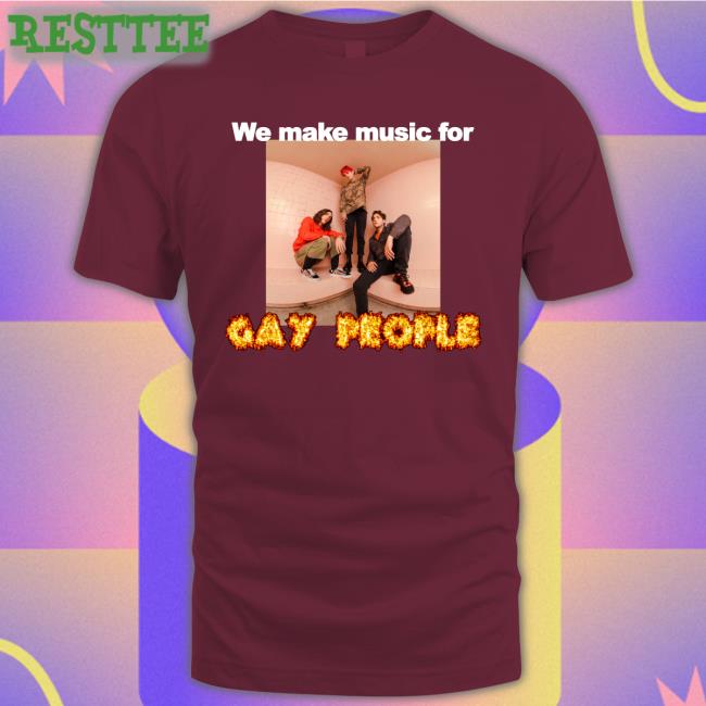 Waterparks Parxvinyl We Make Music For Gay People T Shirt