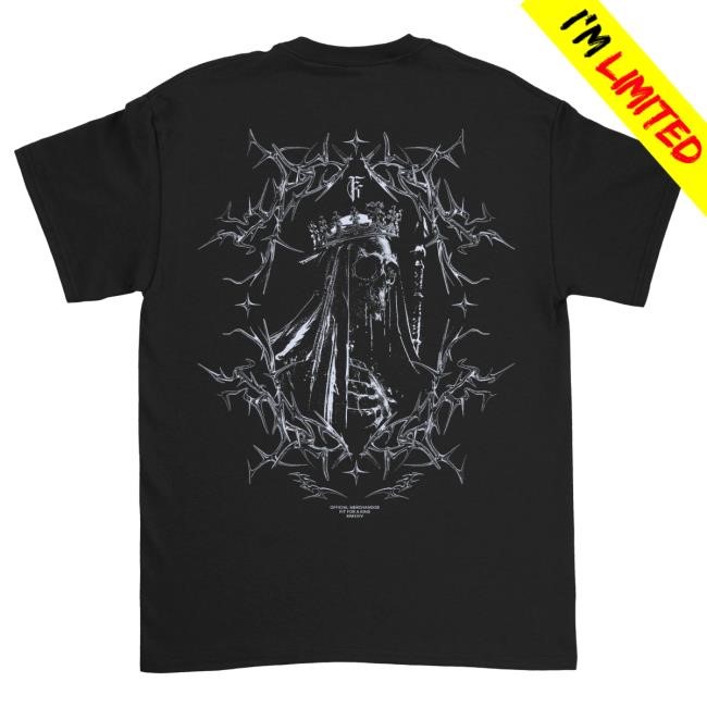 Fit For A King Skeleton King Tee Fit For A King Skeleton King T Shirt