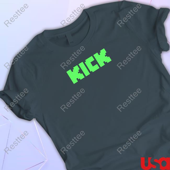 Official Kick Merch Kick Black Hoodie