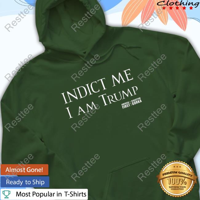 Official Indict Me I Am Trump America First Tee