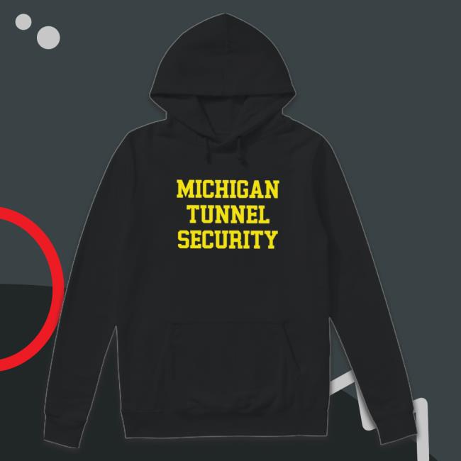 Official Michigan tunnel security Shirts