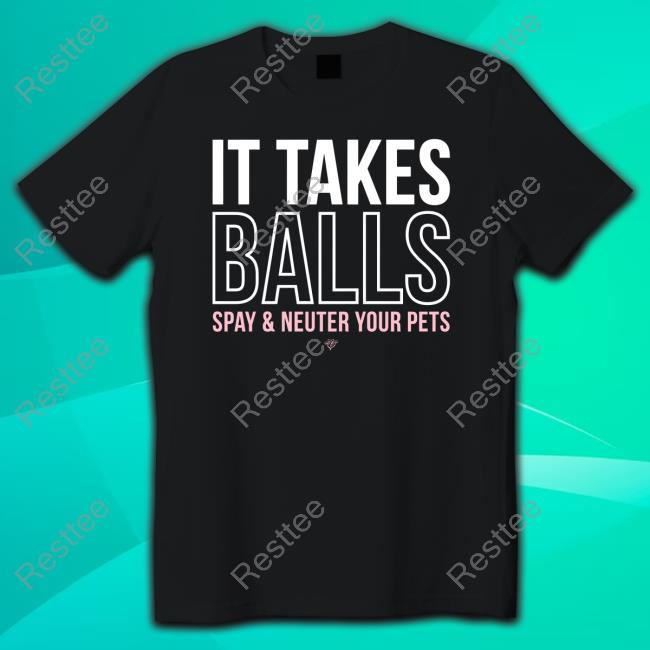 Official Miranda Lambert Merch MuttNation It Takes Balls Tee