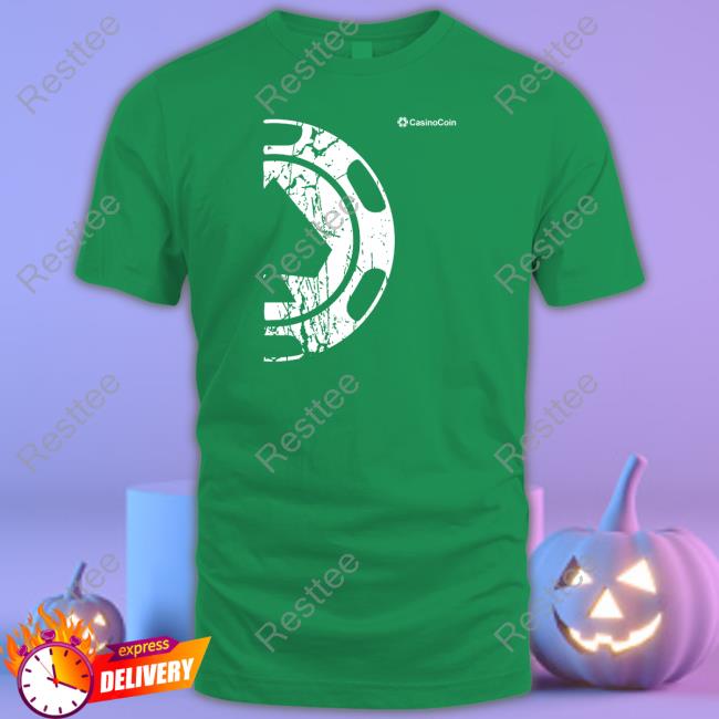 CasinoCoin Grunge Shirt CasinoCoin Grunge Shirt Black