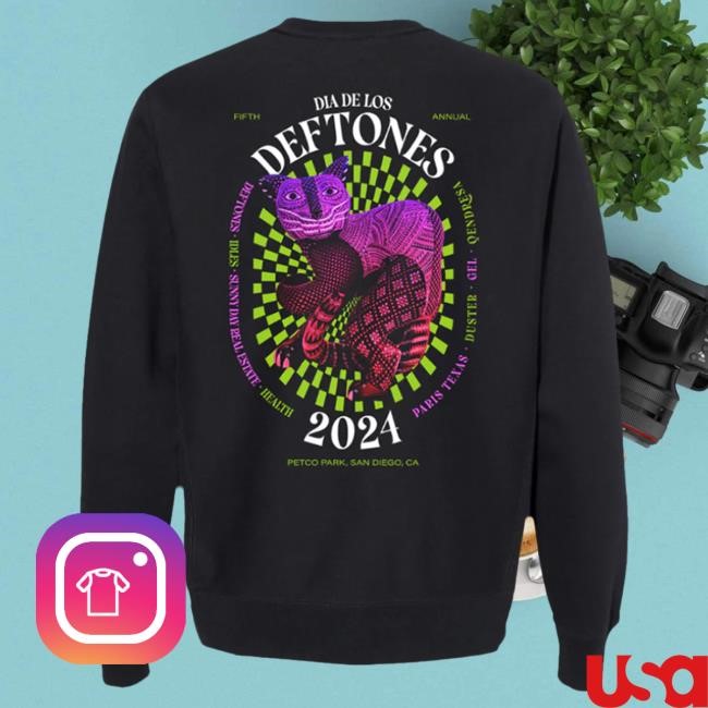 Official Deftones Merch Store Deftones DDLD '24 Alebrijes Sweaters Deftones Shop