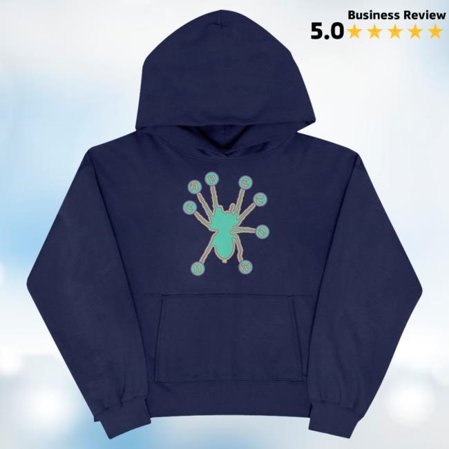 Official Cavetown Merch Spider Popover Hoodie Official Cavetown Merch Spider Popover Hoodie