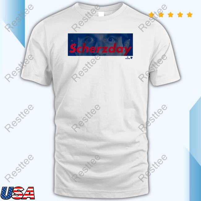 Official Breakingt Merch Max Scherzer Scherzday Texas Shirt